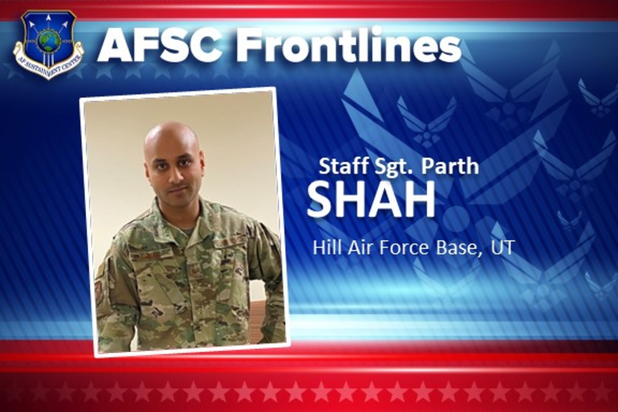 AFSC Frontlines: Staff Sgt. Parth Shah