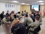 Photo of DCMA and Navy meeting.