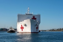 USNS Mercy Arrives in Los Angeles Amid COVID-19 Restrictions Skill Bridge Internships Continue