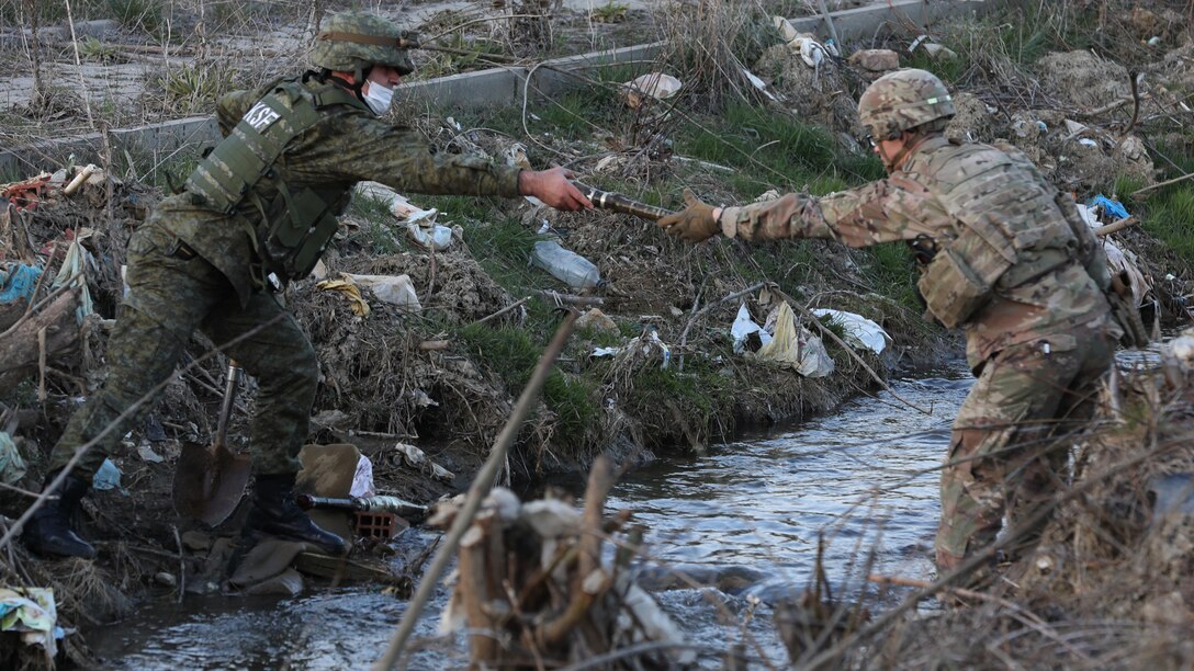 Kosovo Force Regional-Command East task force explosive ordnance disposal unit