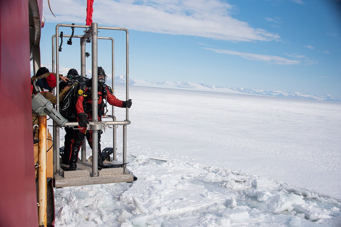 Icebreaker Polar Star participates in Operation Deep Freeze in Antarctica