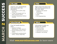 Visit www.march2success.com to learn more