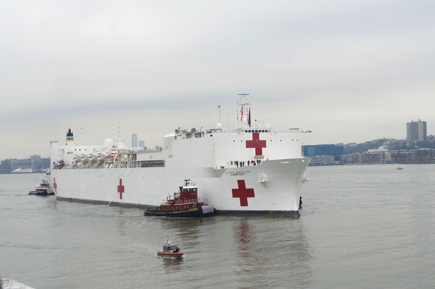 USNS Comfort Arrives In New York > Military Sealift Command > News Stories