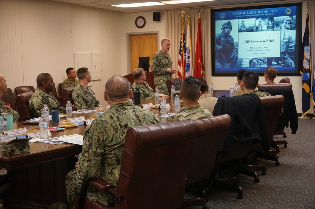 DLA Joint Reserve Force Director visits DLA Distribution San Joaquin