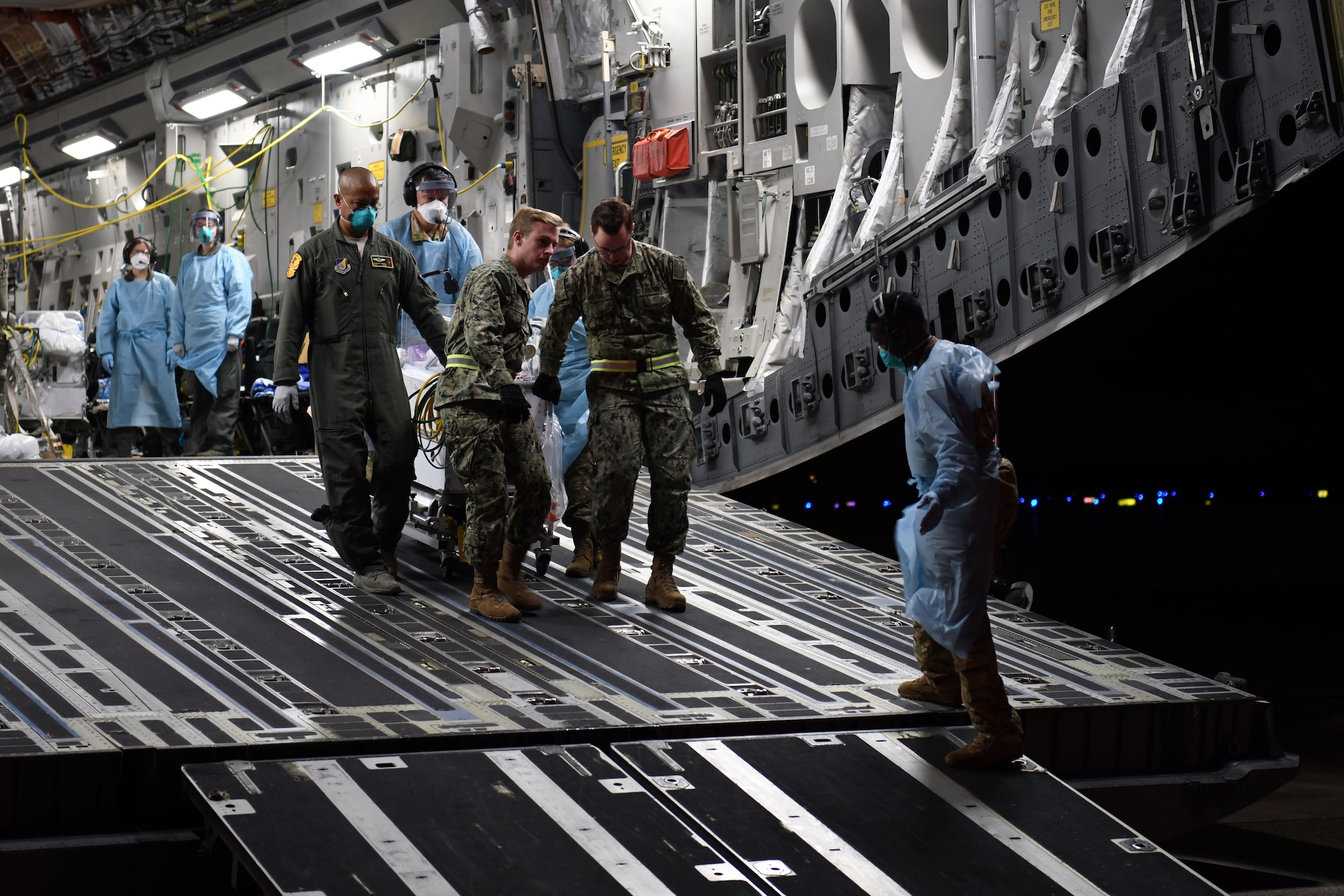 c17 globemaster aeormedical evacuation osan