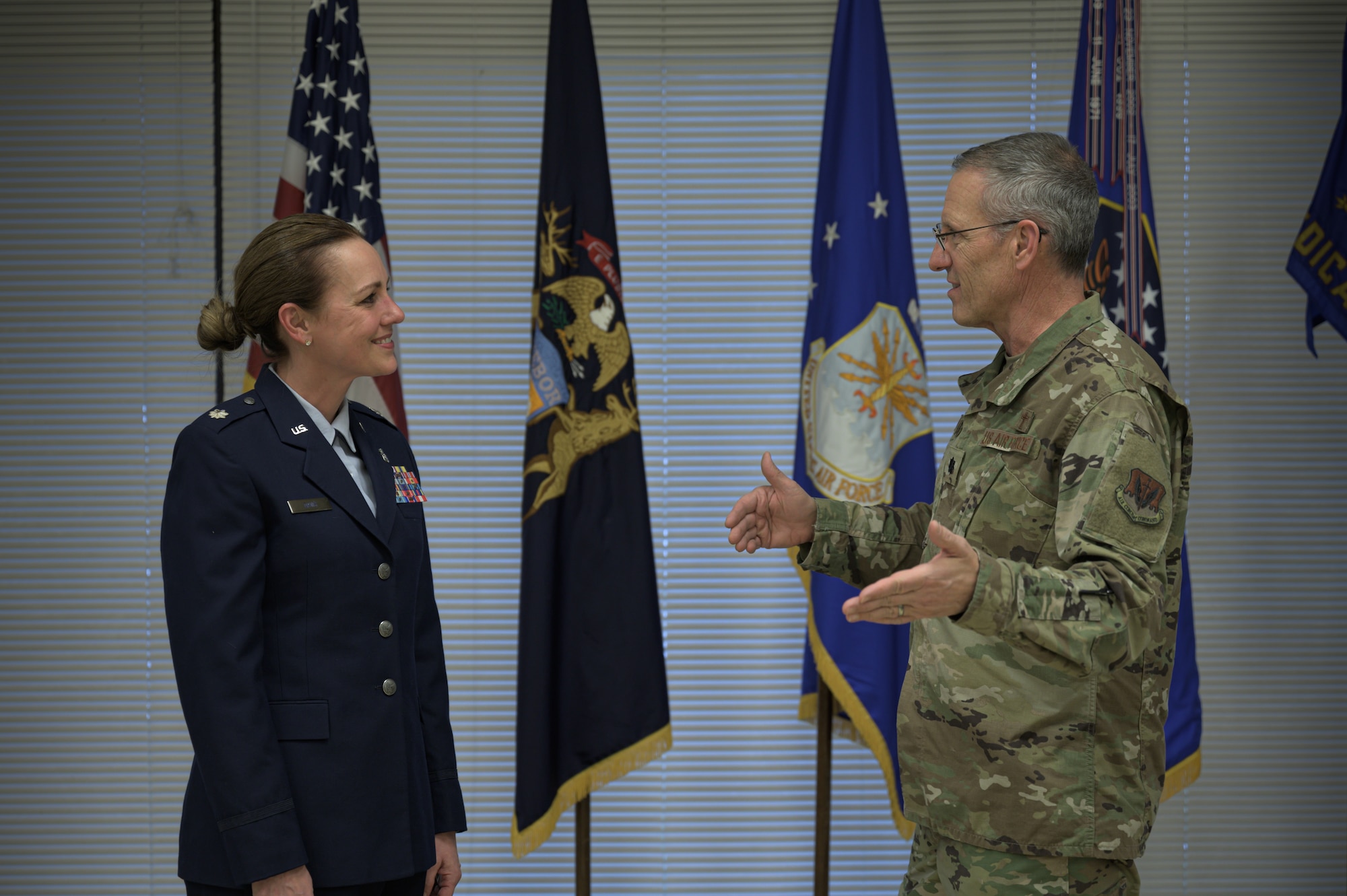 Lt. Col. Janice Davis assumes command of the 110th Medical Group