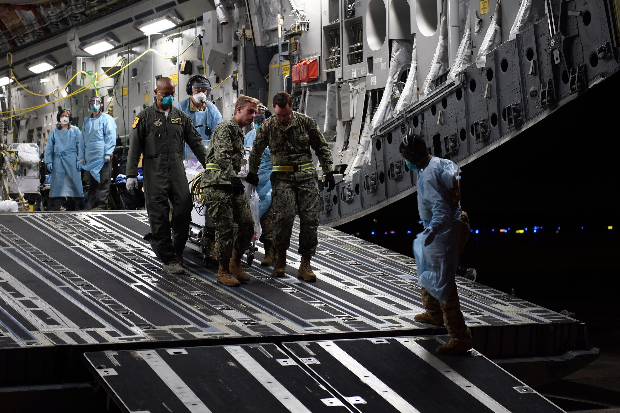 c17 globemaster aeormedical evacuation osan