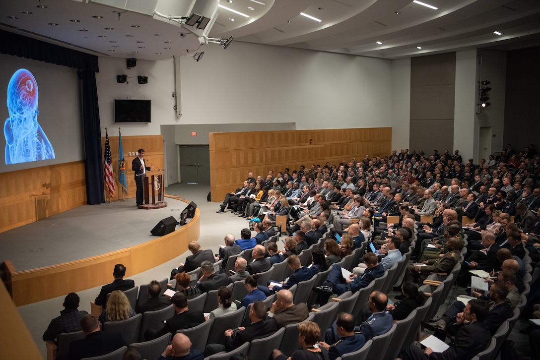 National Defense University’s President’s Lecture Series hosted Dr. Peter Singer, coauthor of LikeWar: The Weaponization of Social Media, on October 23, 2019, in Lincoln Hall auditorium (NDU/Katie Persons Lewis)