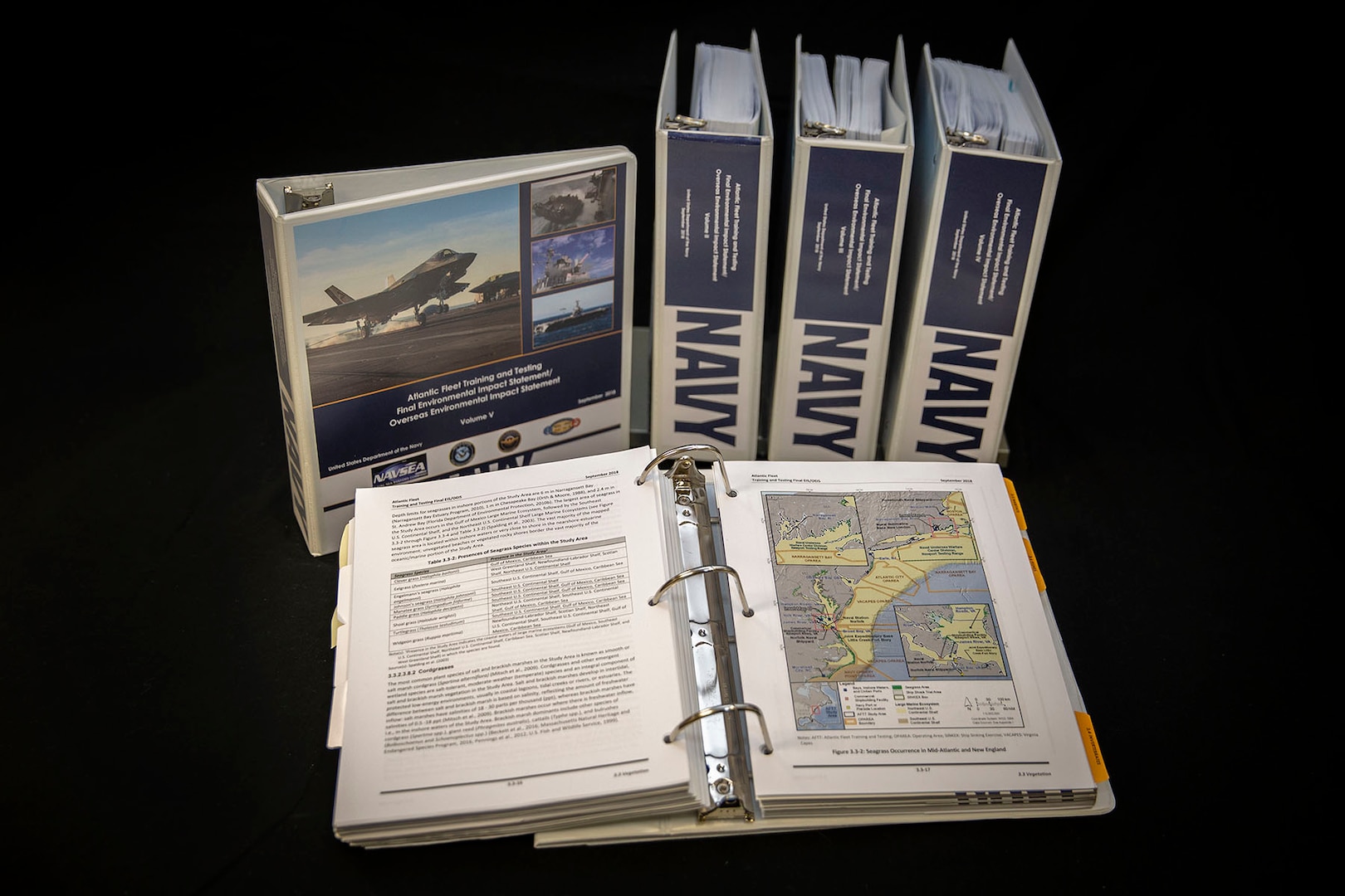 Five volumes comprising the Atlantic Fleet Training and Testing (AFTT) Phase III Environmental Impact Statement/Overseas Environmental Impact Statement