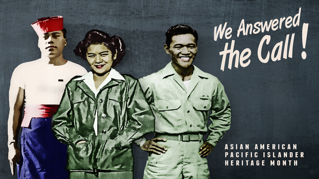 May 1 begins the month-long celebration of Asian/Pacific American Heritage Month, a time to recognize the challenges faced by Asian Americans, Pacific Islanders, and Native Hawaiians and their vital contributions to the American story. It’s also a time to recognize the diverse ethnicities, languages, and cultures that collectively compose Asian and Pacific Islander communities across our nation.

This year’s celebratory theme is “We Answered the Call – Honoring the Past, Securing the Future.” The theme continues DoD’s year-long campaign to commemorate the 75th Anniversary of WWII.