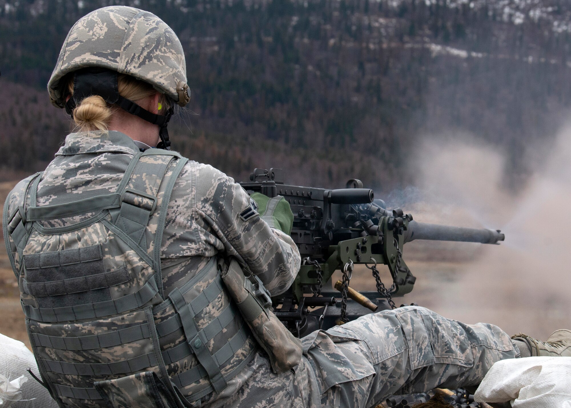 Machine gunning to maintain mission readiness