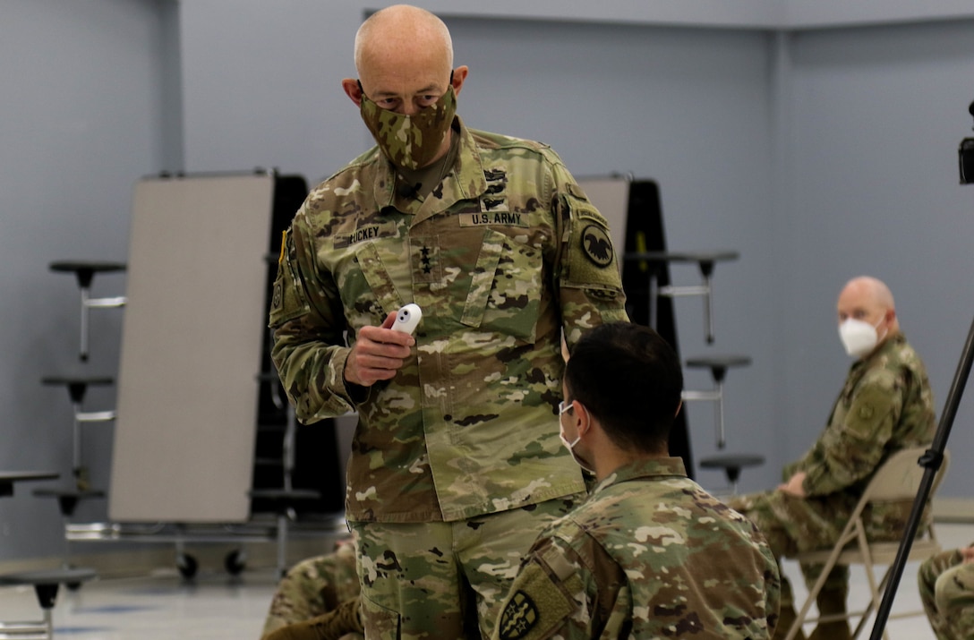 Lt. Gen. Luckey at Fort Sam Houston