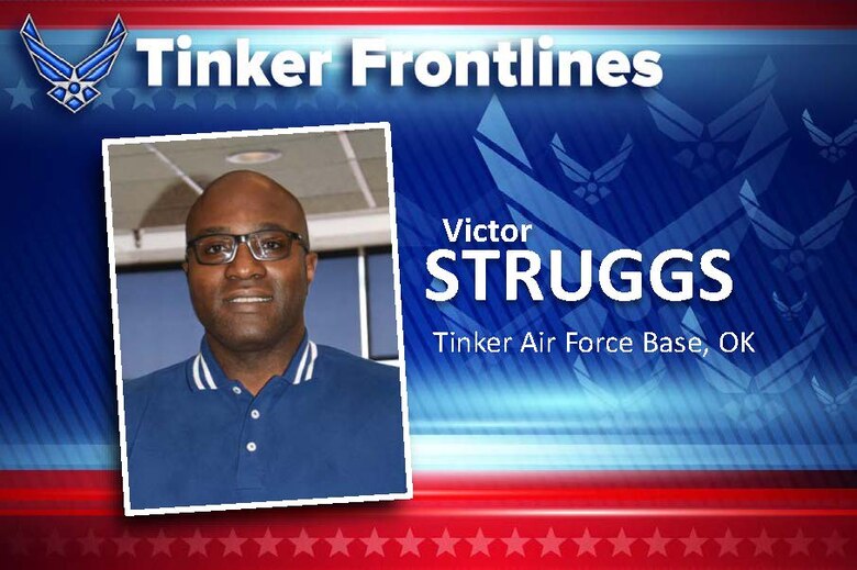 Victor Struggs has worked as an airfield management coordinator in the 72nd Operations Support Squadron for four years. Struggs says the best part of his job is helping the pilots out and assisting with their flight plans.