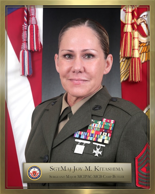 Sergeant Major Joy Maria Kitashima > Marine Corps Installations Pacific ...