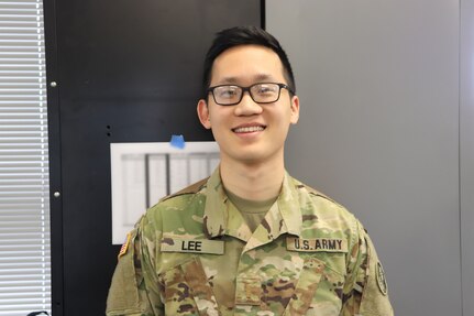 Second Lt. Justin Lee, a platoon leader with the 104th Medical Company Area Support, Maryland National Guard, had just a few years of experience before he was called to the frontlines of the COVID-19 fight.