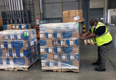 DLA Distribution delivers Tyvek protective suits to Army units in Europe