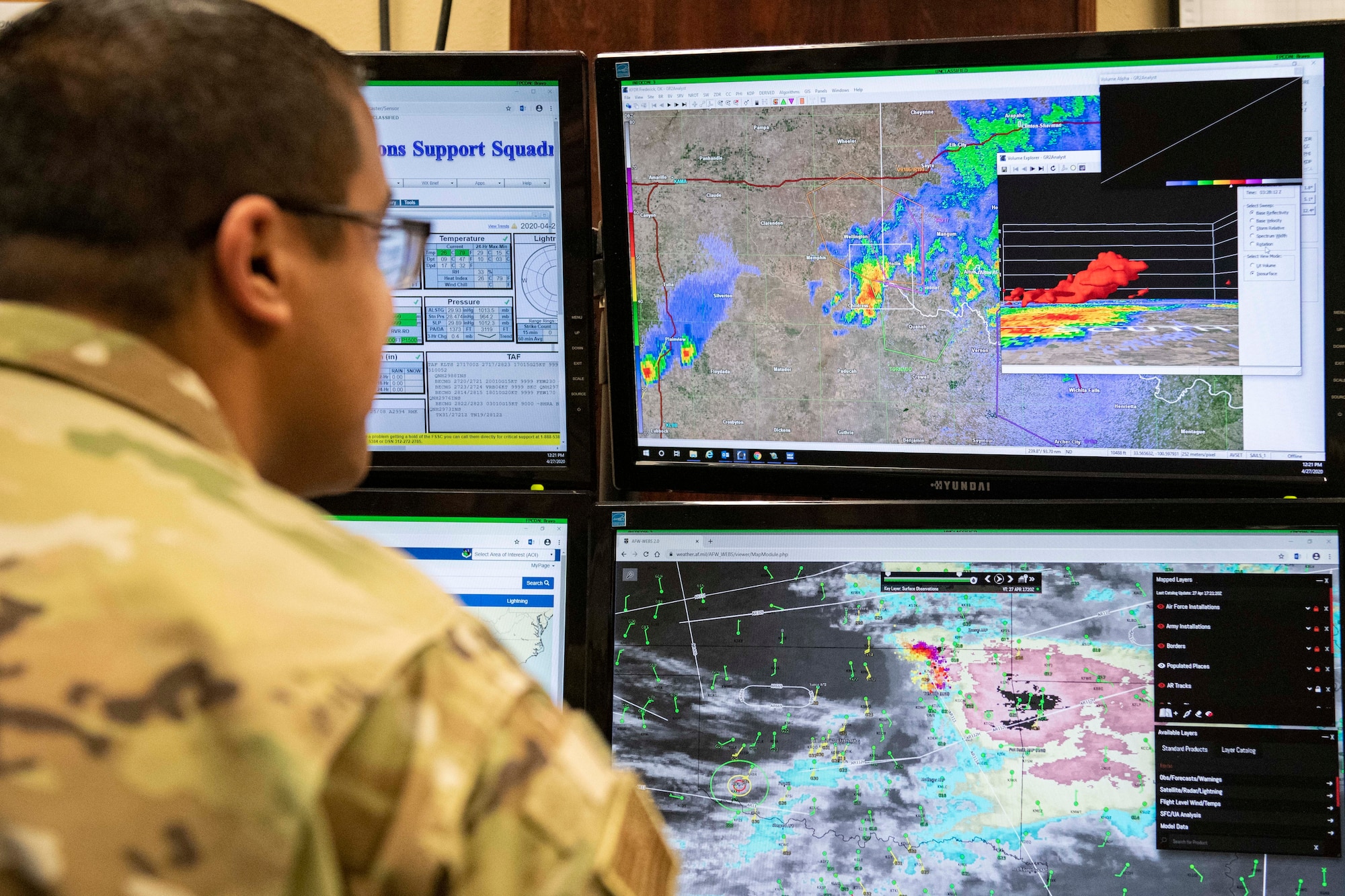 97 OSS weather flight