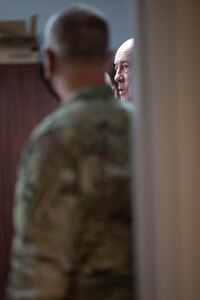 Lt. Gen. Luckey at TCF Center in Detroit