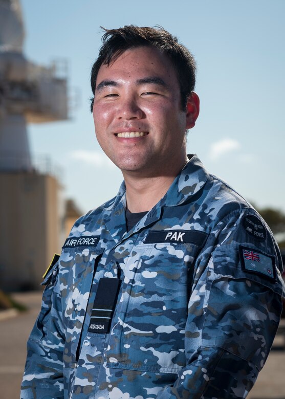 Royal Australian Air Force Flight Lt. James Pak, RAAF No. 1 Remote Sensor Unit, works with U.S. Air Force counterparts to monitor and operate a U.S.-owned C-Band space surveillance radar system at NCS Harold E. Holt, near Exmouth, Australia. Strategically located to cover both the southern and eastern hemisphere, the C-Band radar provides tracking and identification of space assets and debris for the U.S. space surveillance network.  (U.S. Navy photo by Mass Communication Specialist 2nd Class Jeanette Mullinax)