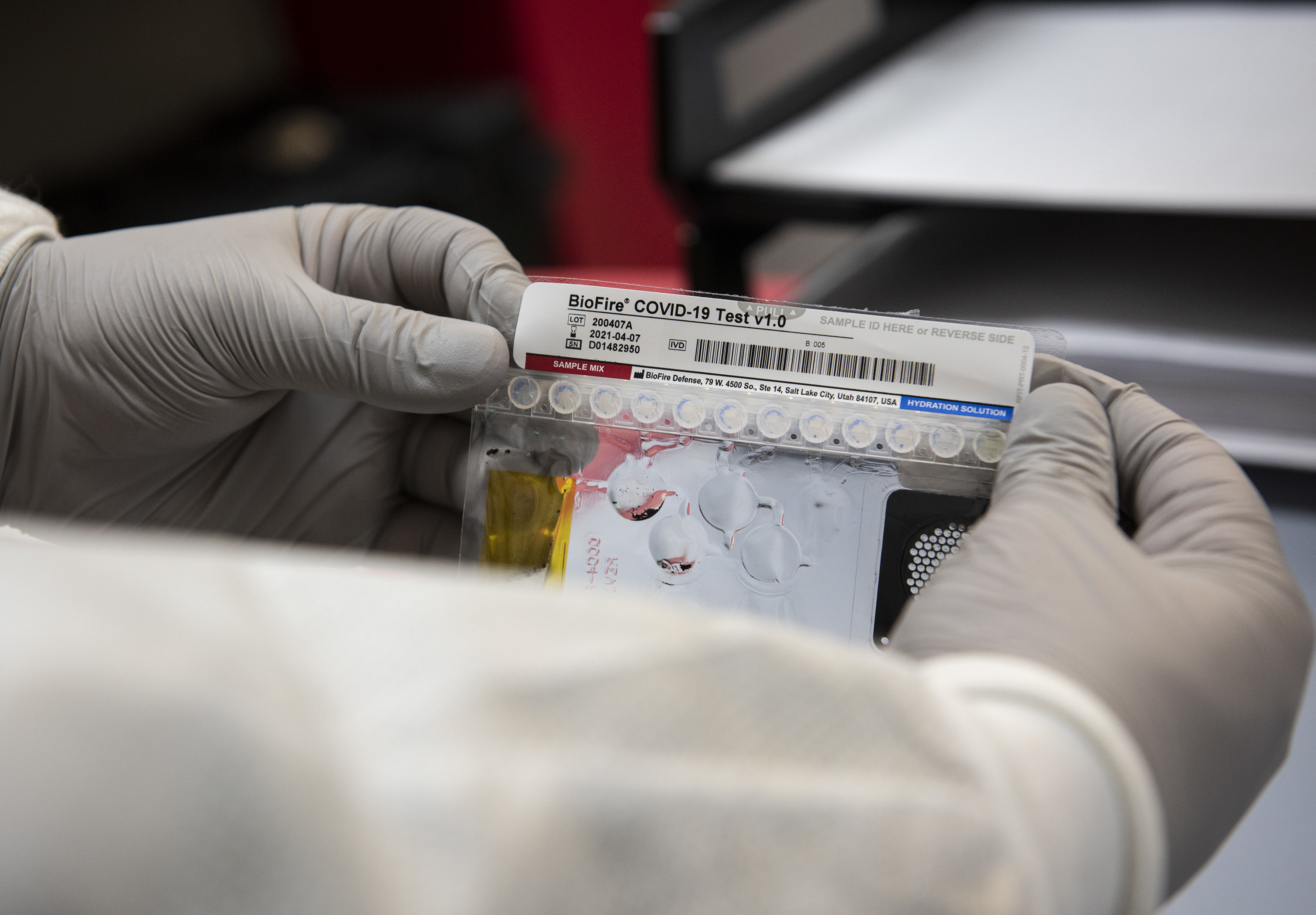 Eglin lab begins COVID19 testing > Air Force Materiel Command