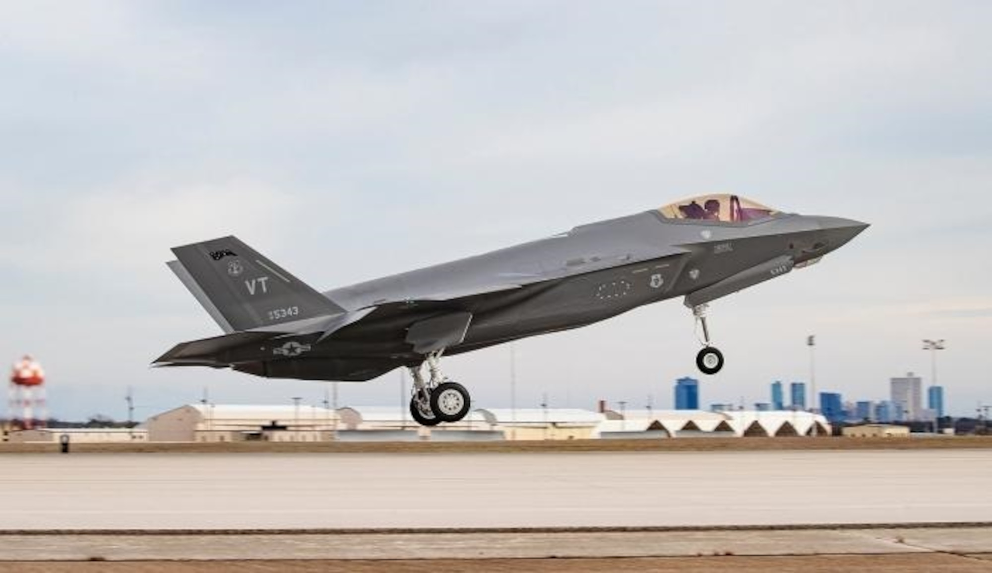 The support provided by Office of Special Investigations Office of Special Projects Detachment 9 ensures the 500th F-35 aircraft will be delivered to Burlington Air National Guard Base, Vt. (Courtesy photo)
