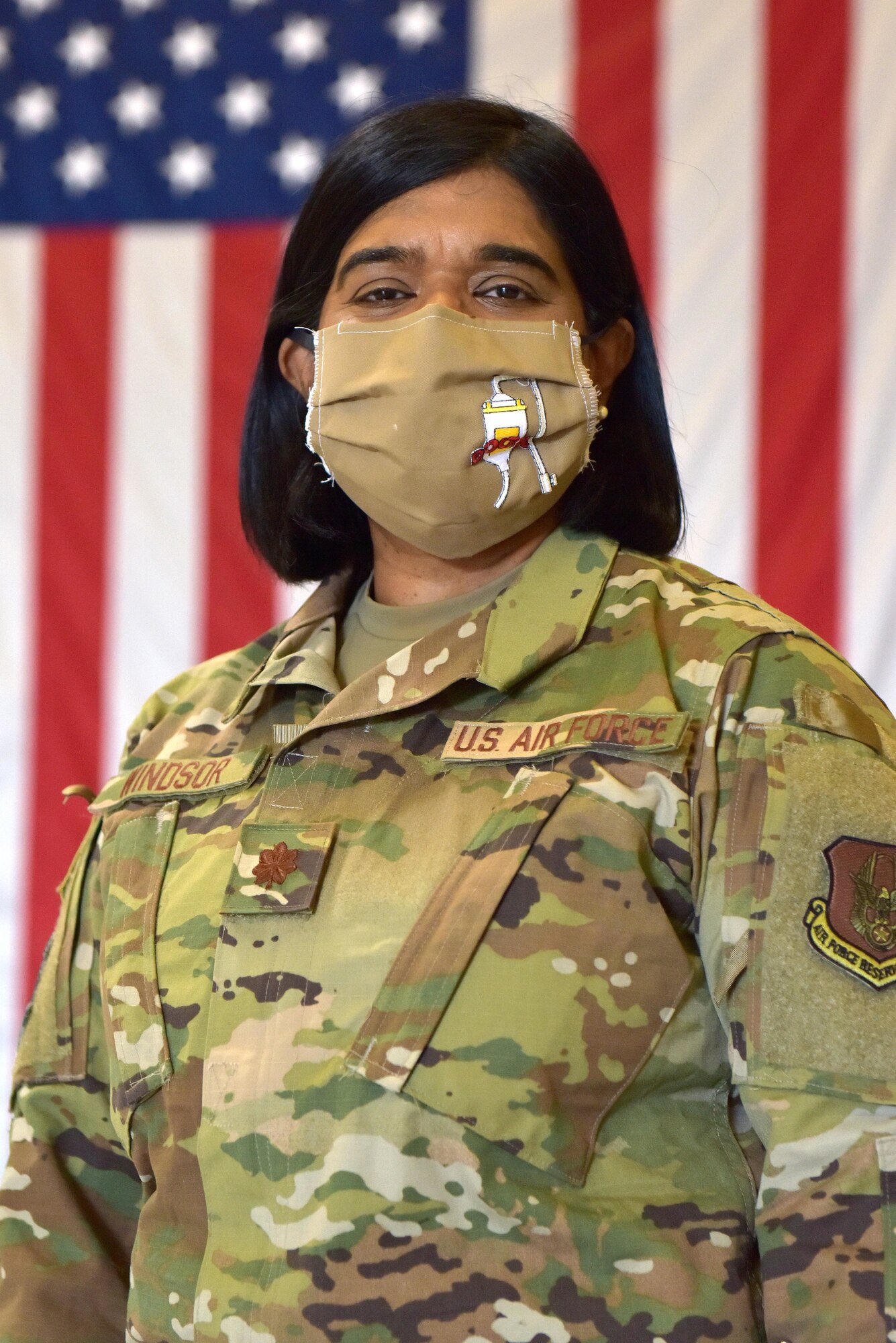 Maj. Lizy Windsor, 944th Medical Squadron clinical nurse, was prepared to support the pandemic before the official notification came through.