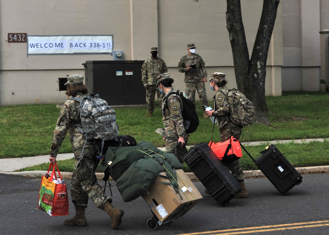 Urban Augmentation Medical Task Force 338-1 returns from NYC