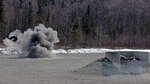 Frag Out! Alaska Air Guard Pararescuemen throw Grenades with Geronimo Soldiers