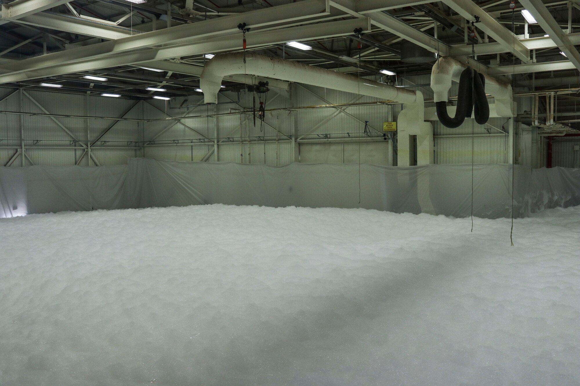 Dyess conducts high-expansion foam system test