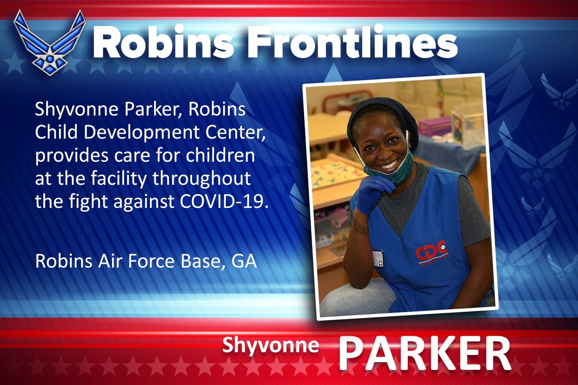 Robins Frontlines: Shyvonne Parker