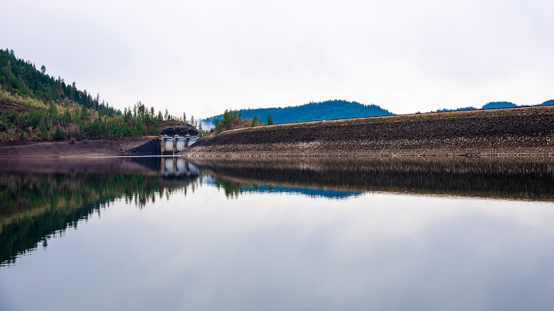 William L. Jess Dam at Lost Creek Lake, Oregon
