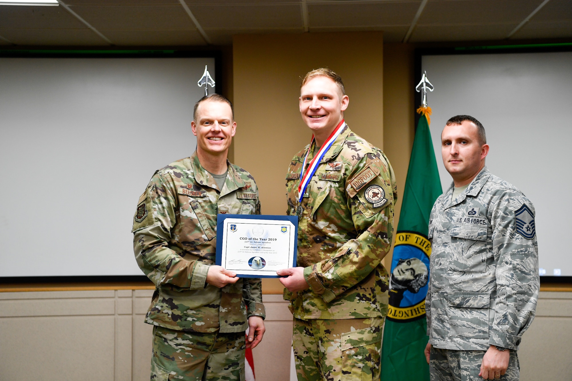 The Western Air Defense Sector holds its annual awards ceremony Jan. 11, 2020, on C-level on Joint Base Lewis-McChord.