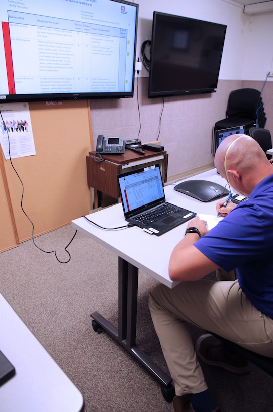 Honolulu District's site assessment team conducted its first-ever virtual technical site assessments May 6 and May 7 with Hawaii County officials seeking to have the North Hawaii Community Hospital and Kona Community Hospital medical locations evaluated for potential upgrades to Alternate Care Facilities.