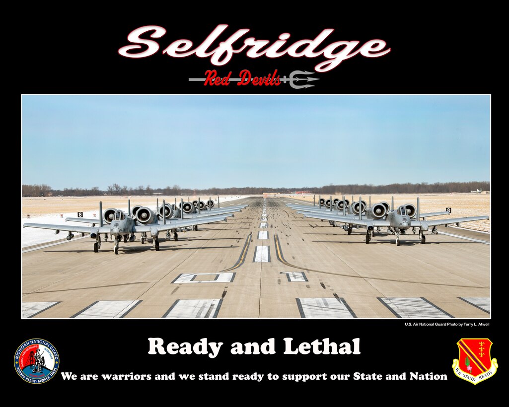 Posters of the 127th Wing Commander's Priorities