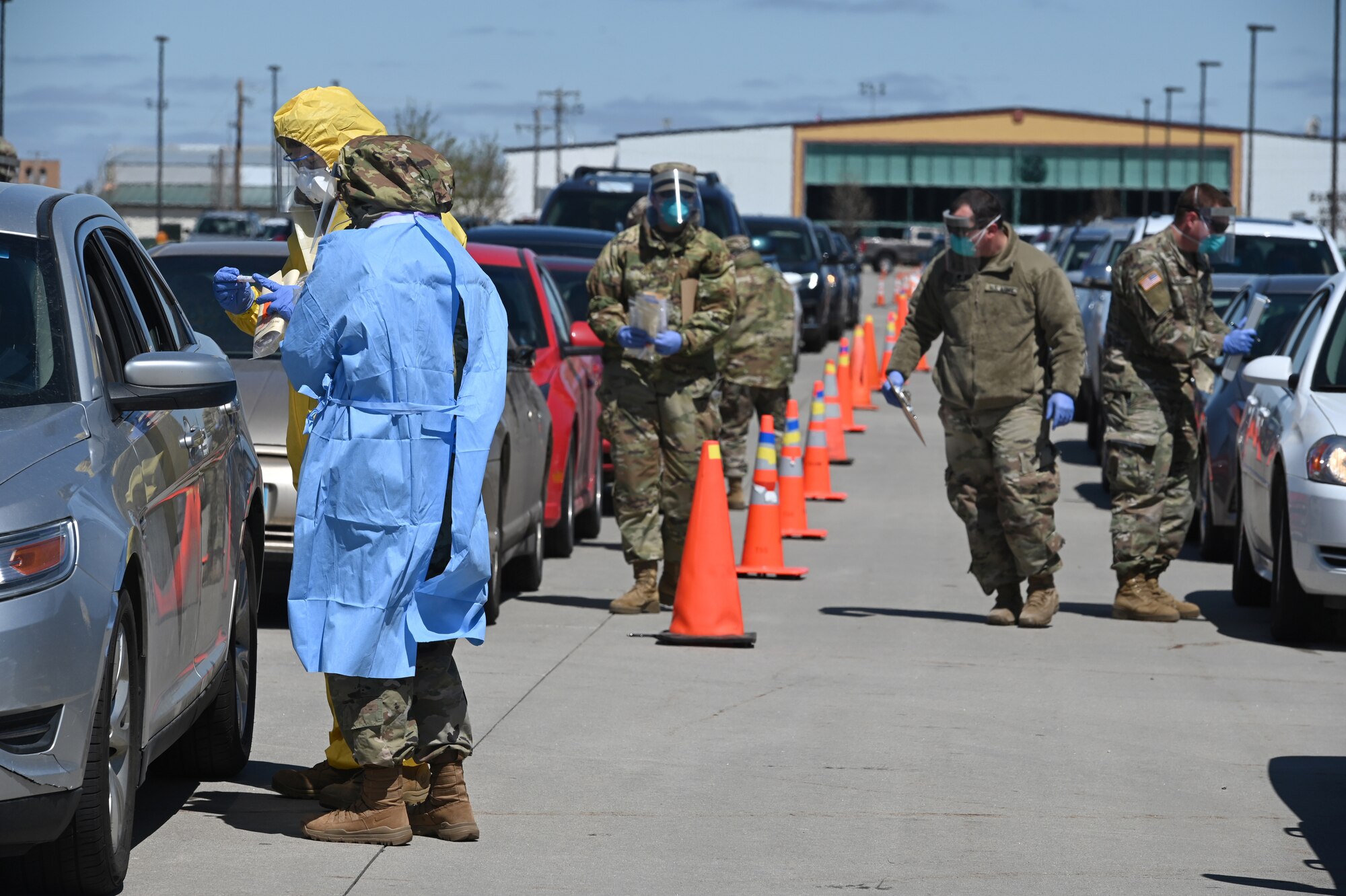 N.D. National Guard continues COVID-19 testing efforts