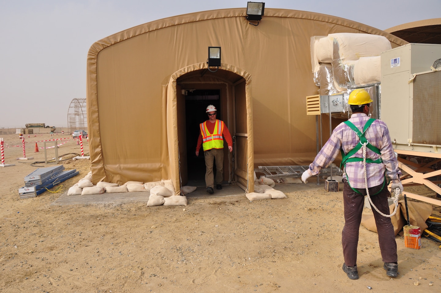 JOC is a contract vehicle that provides an alternative method to fulfill requirements for sustainment, restoration, and modernization projects at the installation, post, camp or station level. TAM has used JOC task orders for work in Kuwait for more than 20 years. (Photo credit Erickson Barnes)