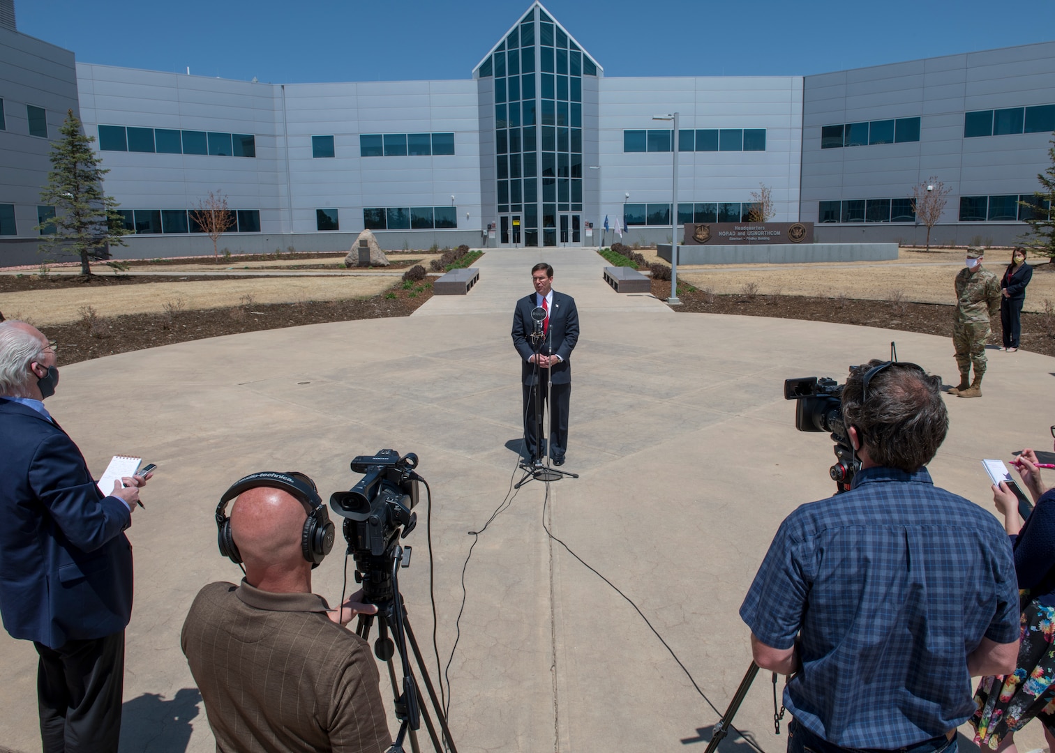 Secretary of Defense Mark Esper visit to NORAD and USNORTHCOM