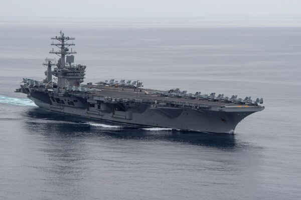 Carrier Strike Group 11 Changes Command at Sea Aboard USS Nimitz ...