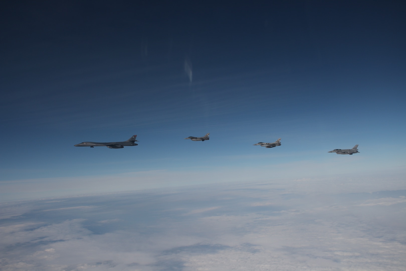 B-1s Integrate With Allies And Partners During Bomber Task Force ...