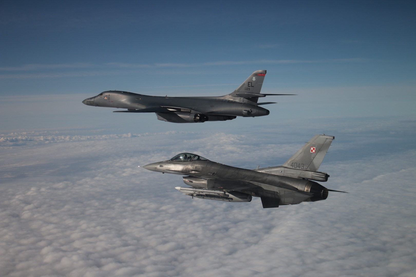 B-1s Integrate With Allies And Partners During Bomber Task Force ...