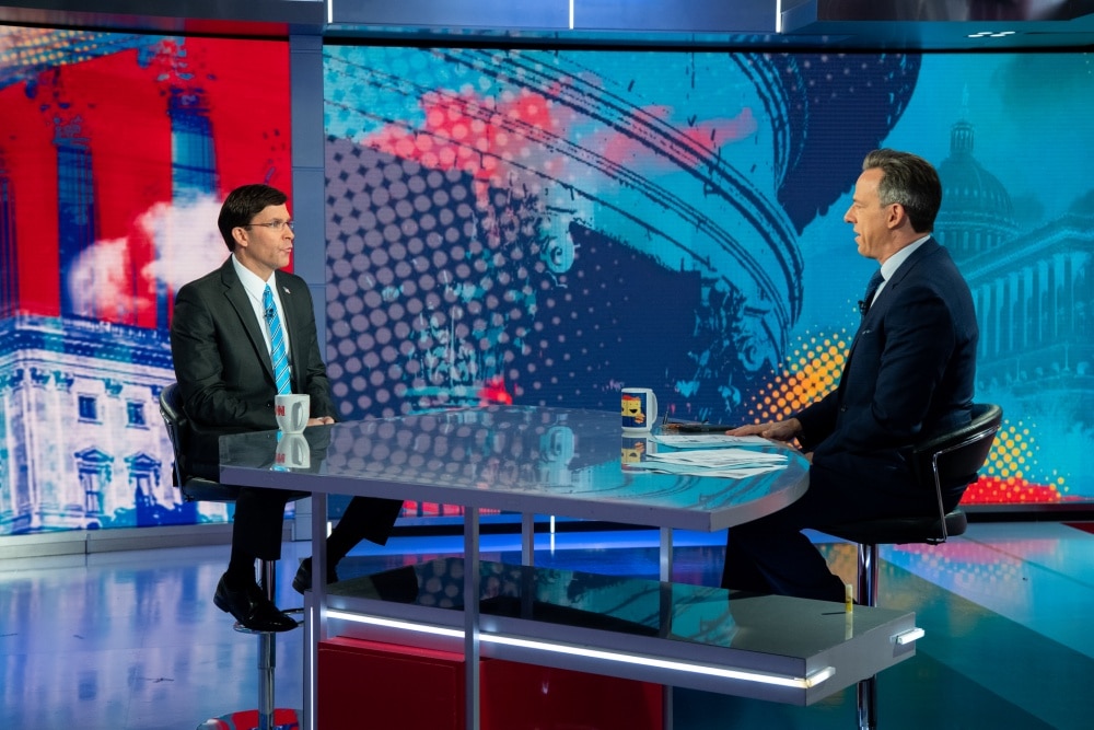 Defense Secretary Interviews with Jake Tapper on CNN
