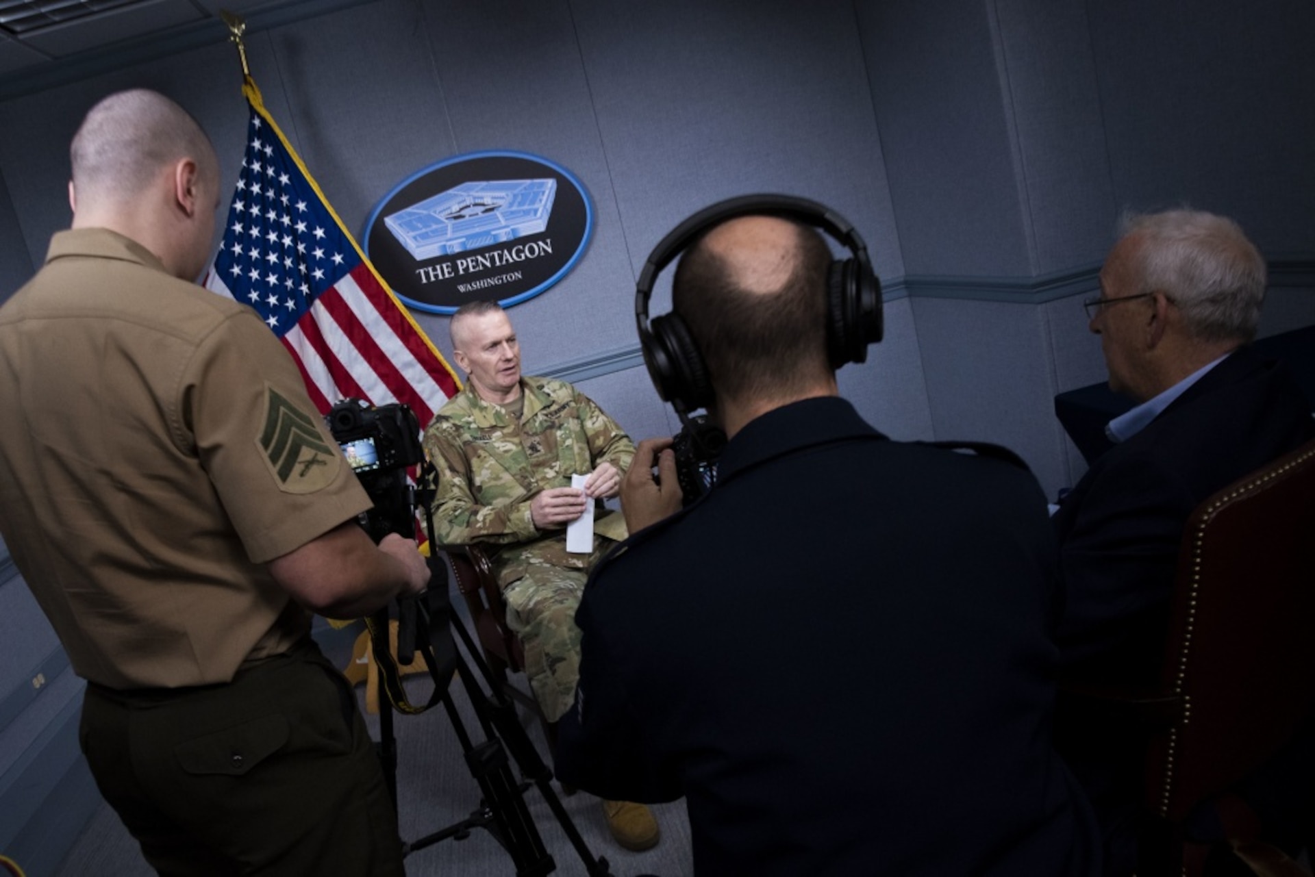Chairman's Senior Enlisted Advisor Sits for DMA Interview