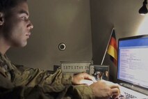 Soldier in eBLC Course