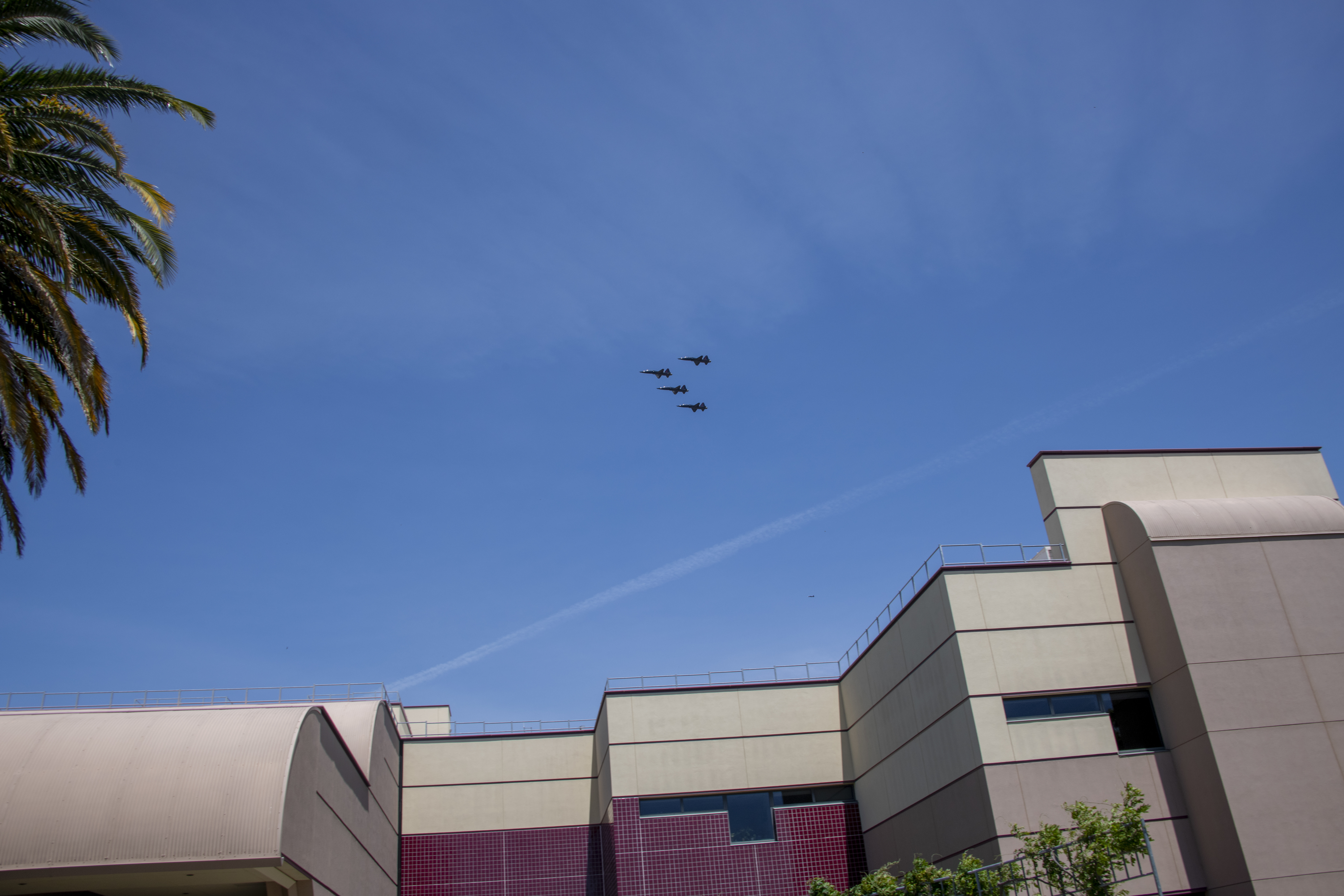 Beale AFB T38s honor healthcare workers, first responders with flyover > Air Mobility Command