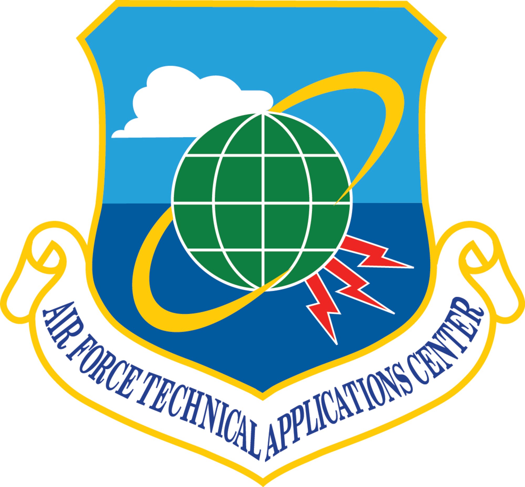 Official shield of the Air Force Technical Applications Center