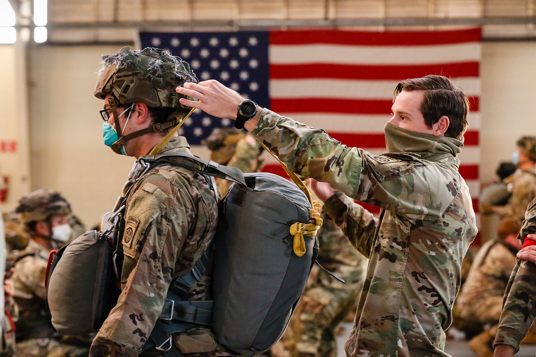 tactical paratroopers jogger