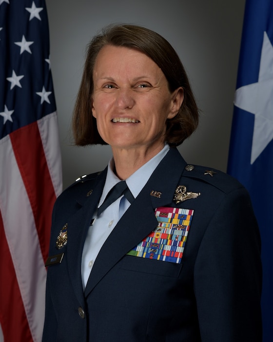 This is the official portrait of Brig. Gen. Leslie A. Maher.