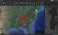 A screenshot of Crisis Response Situational Awareness/Understanding Team Awareness Leader Kit (CRSSTALK) provided to U.S. Army National Guard members currently deployed in support of the Defense Department's COVID-19 response. (U.S. Army photo by PEO Soldier Public Affairs)