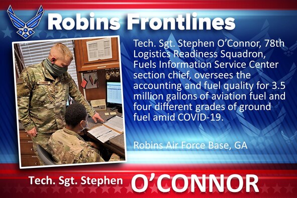 Robins Frontlines: Tech. Sgt. Stephen O'Connor