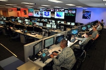 Cyber Command Needs New Acquisition Authorities:Personnel of the 624th Operations Center conduct cyber operations in support of the command and control of Air Force network operations and the joint requirements of the Air Force component of Cyber Command.